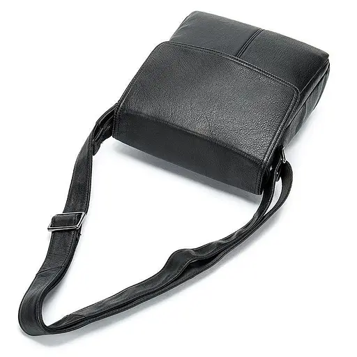 Сумка кожаная мужская Vintage 25х22х5 см sum0012238 - фото 9