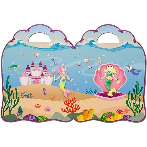 Наклейки Melissa & Doug Русалки объемные многоразовые (MD19413) - фото 4