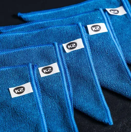 Набор салфеток К2 LCD Microfibre для дисплеев и экранов микрофибра 15 см х 15 см 5 шт. - фото 2