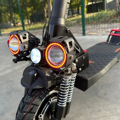 Электросамокат KUGOO M4 Max+ Plus NFC key | DUAL motor 23Ah 2000W | ПОЛНОПРИВОДНЫЙ (без сиденья) - фото 9