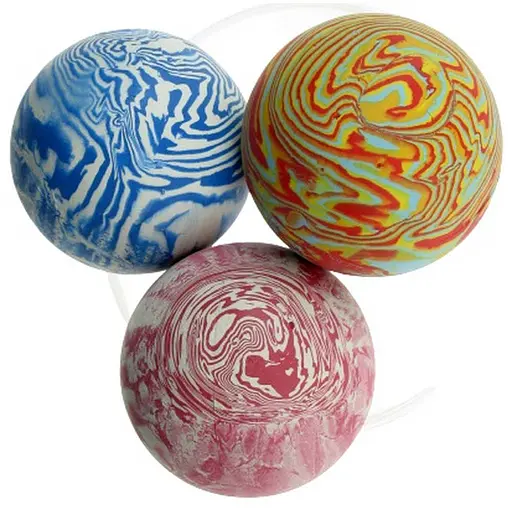 Игрушка для собак Dental Gum мячик резиновый 9 см разноцветный