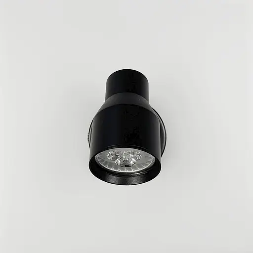 Чорний світильник із 1 регульованим плафоном Line F Арт. 52039/1W BK  - фото 5