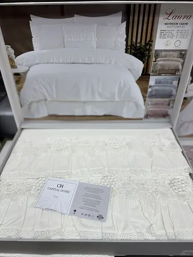 Постільна білизна Laura Ранфорс Преміум Capital Home pbe0052129 - фото 1