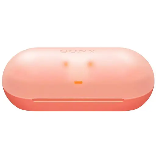 Наушники беспроводные Sony WF-C500 стереогарнитура в кейсе (WFC500D.CE7) оранжевые - фото 5