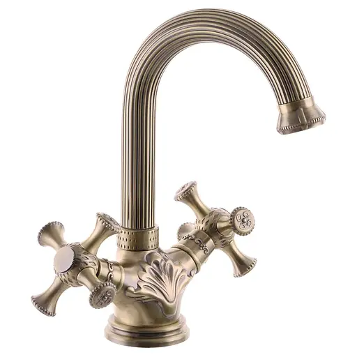 Змішувач для умивальника Ledeme LM1191C (LL1317) бронзовий LL1317 Бронза - фото 1