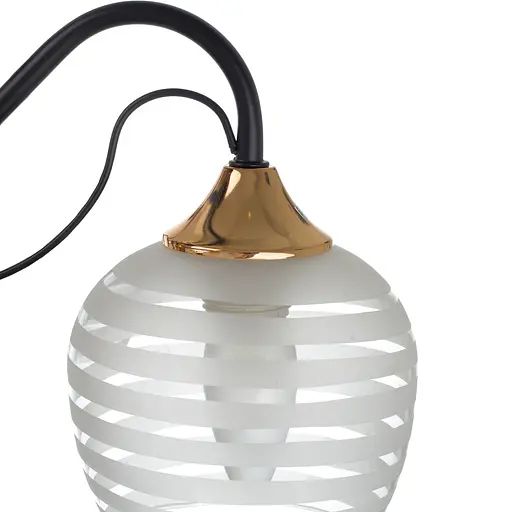 Люстра стельова Brille класична E27 60W BK (LK-676C/5) - фото 7