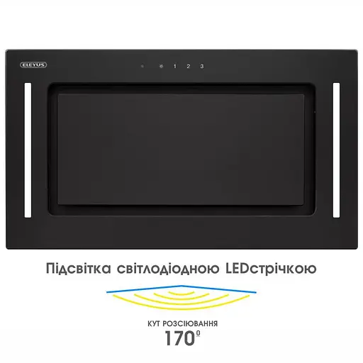 Вытяжка встраиваемая Eleyus GEMINI 800 LED SMD 52 BL - фото 3