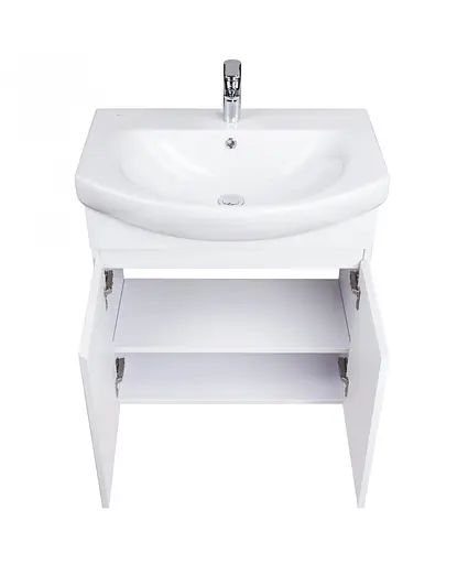 Тумба Мойдодир Фокус 70 з умивальником Runa 70/Лотос 70 Білий - фото 4