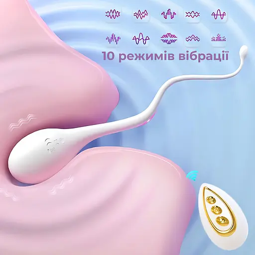 Вагинальное яйцо Passion силиконовое на пульте от USB с хвостиком (4821002029518) - фото 6