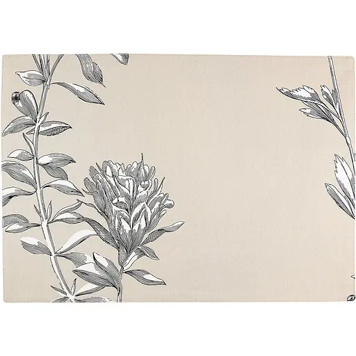 Ранер двухслойный МВМ My Home (MVM) Тоскана бежевый с принтом 35 x 50 см (KT-18 M BEIGE/PRINT)