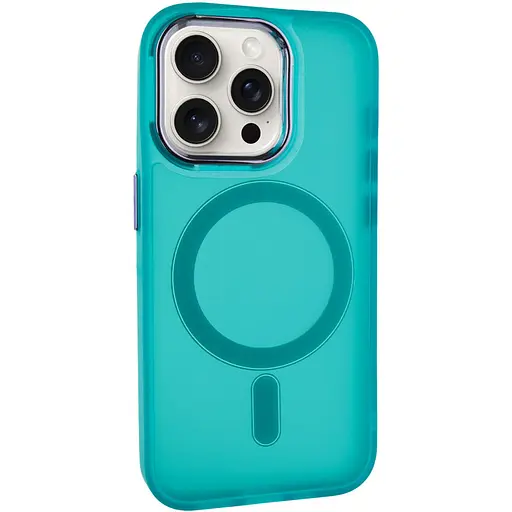 Чохол Epik TPU+PC Lily with MagSafe для Apple iPhone 15 Pro 6.1 Green - фото 1