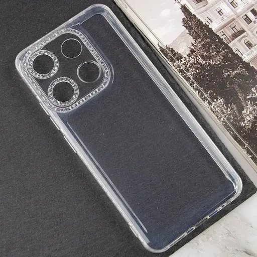 Чехол Epik TPU Starfall Clear для Tecno Pop 7 Прозрачный - фото 4