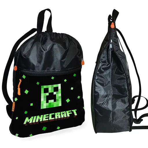 Шкільний рюкзак дитячий Minecraft + Сумка для взуття спортивної форми рюкзак-мішок для хлопчика (01710) - фото 2