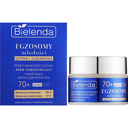 Крем проти зморщок 70+ Bielenda Exosomes of Youth Lifting And Firming Cream 50 мл