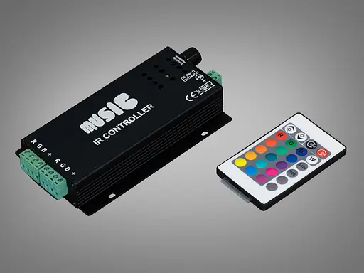 Музичний контролер з ДУ для RGB стрічки - фото 1