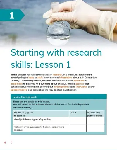 Cambridge Primary Global Perspectives. Learner's Skills. Book 5 with Digital Access (1 Year) - фото 4