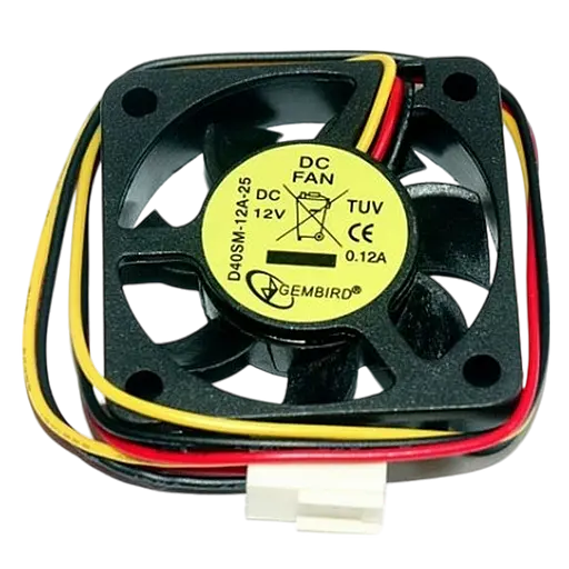Вентилятор Gembird D40SM-12A Black