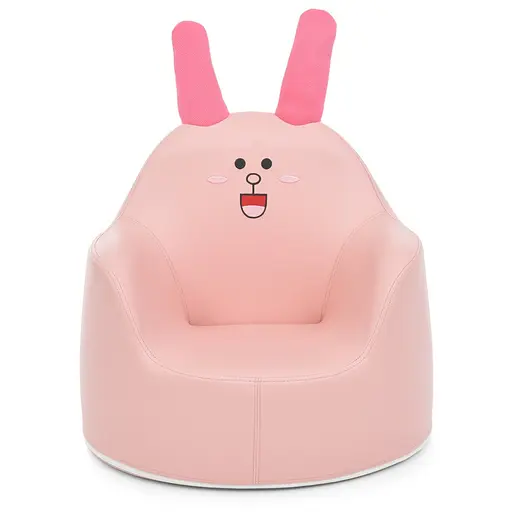 Детское Кресло-пуфик "Кролик" M 5721 Rabbit розовый - фото 4