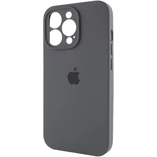 Чохол Epik Silicone Case Full Camera Protective AA для Apple iPhone 15 Pro Max 6.7 Сірий/Dark Gray - фото 3