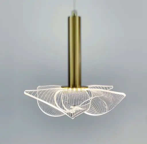 Підвісні світильники у вигляді квітів з пелюстками | Арт. D 7003 | Line F - фото 7