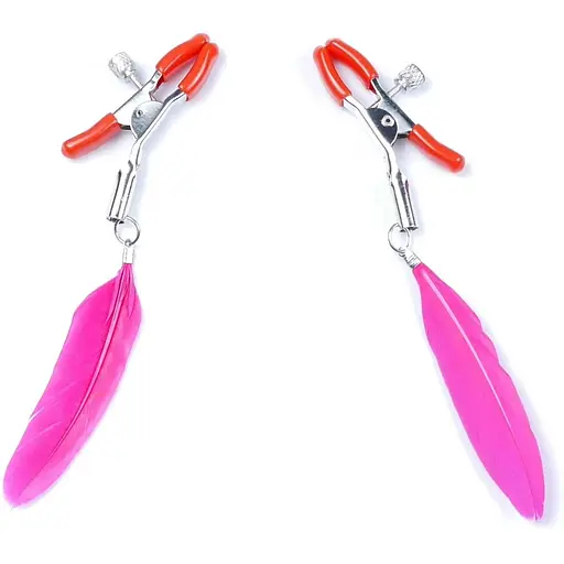 Затискачі для сосків Fetish Boss Series Exclusive No.13 (рожевий)