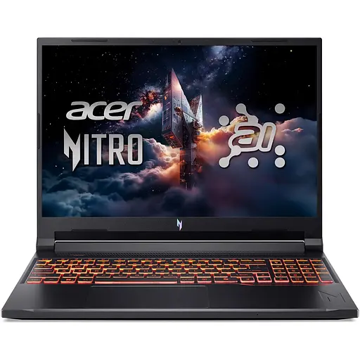Ноутбук Игровой Acer Nitro V 16 AI ANV16-42-R2U3 7 260 la 51GHz,IPS,32GB DDR5,1TB,RTX 5050 8GB,Без ОС