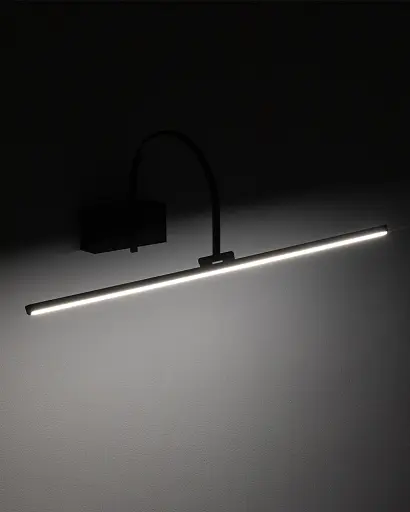 Настінний світильник Nowodvorski 11958 Artline LED M 1x6W 3000K 410Lm IP20 чорний - фото 3