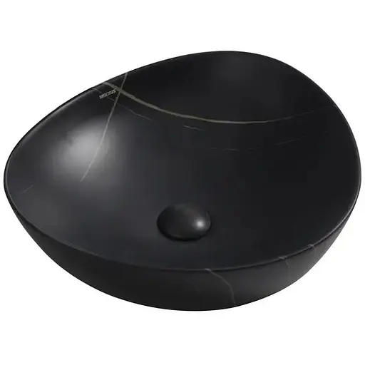 Умивальник накладний Mixxus Premium Wave-0104 marble 460x420x130 мм MP6534, Мармур - фото 1