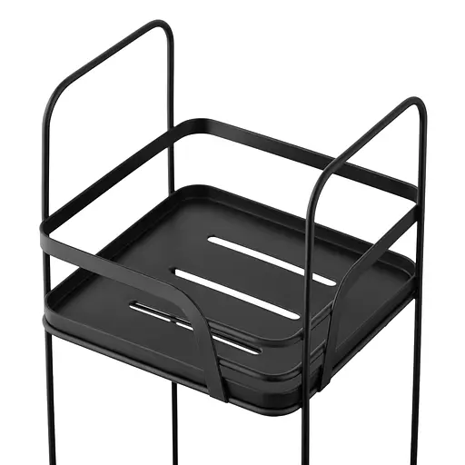 Полка Ardesto Vigor 2-ярусная 16 х 15.5 х 40 см черная (ARHK4502PB) - фото 3