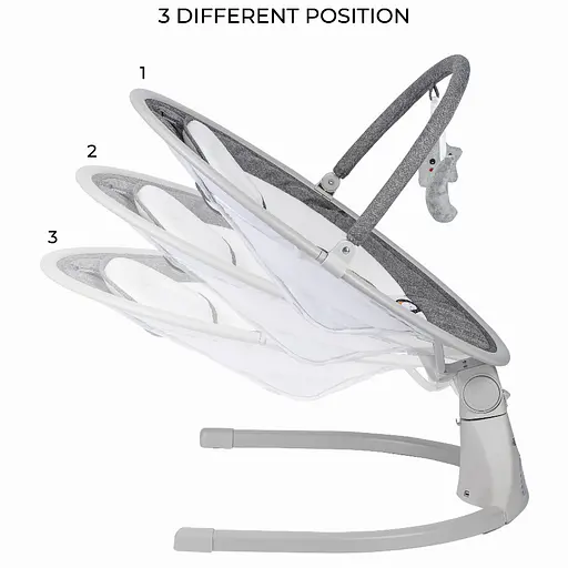 Шезлонг-качели FreeON Elite grey (84898) - фото 5