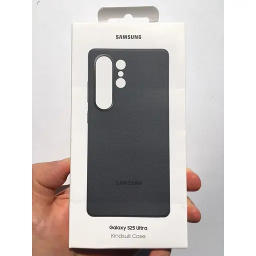 Оригінальний протиударний шкіряний чохол Samsung Kindsuit Case для Galaxy S25 Ultra Чорний EF-VS938PBEGWW - фото 9