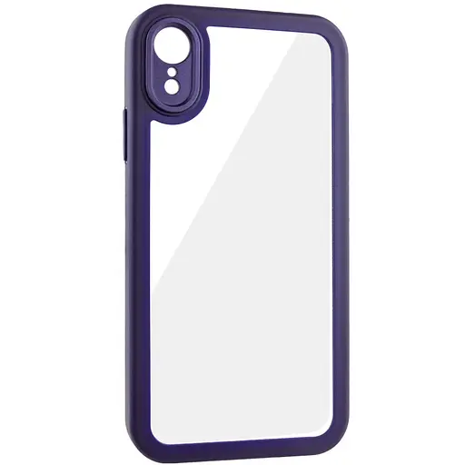 Чохол Epik TPU Transparent + Colour 1,5 mm для Apple iPhone XR 6.1 Purple - фото 2