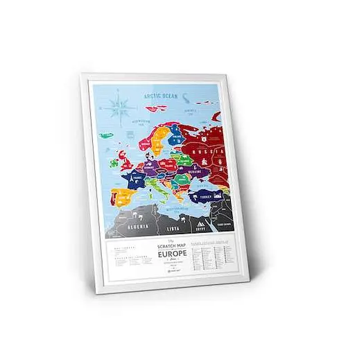 Скретч карта мира 1DEA.me Travel Map Silver Europe (13009) - фото 6