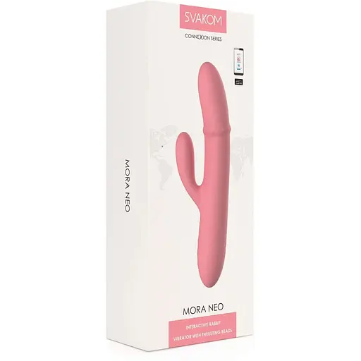 Смарт вібратор-кролик Svakom Mora Neo - фото 10
