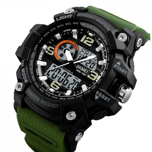 Чоловічий годинник Skmei Del 1283 Зелений