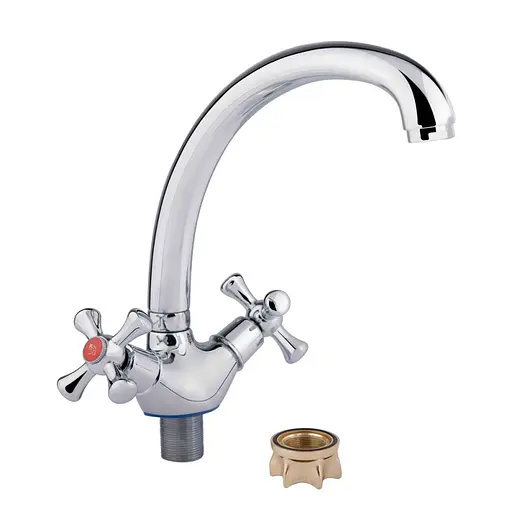 Смеситель для кухни Lidz (CRM) -75 21 271F-3 - фото 2