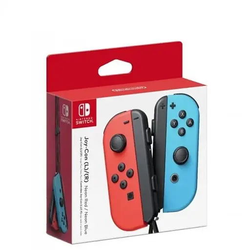 Геймпад Nintendo Joy-Con Neon Red/Neon Blue Pair (45496430566) - фото 3