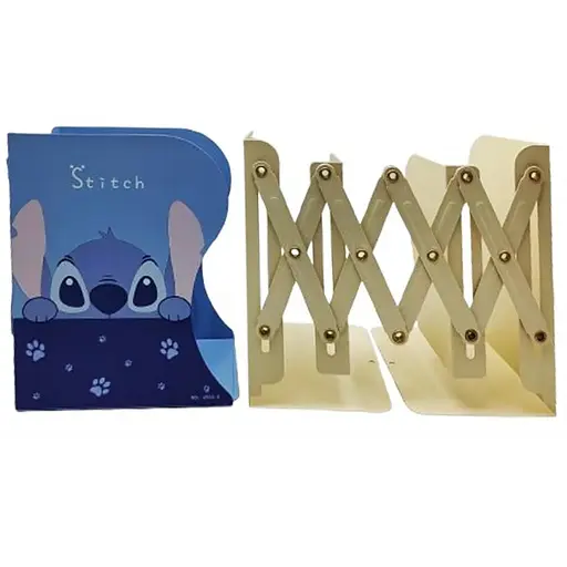 Полка-держатель для книг раздвижная металлическая Стич, 6000 (в ассортименте)