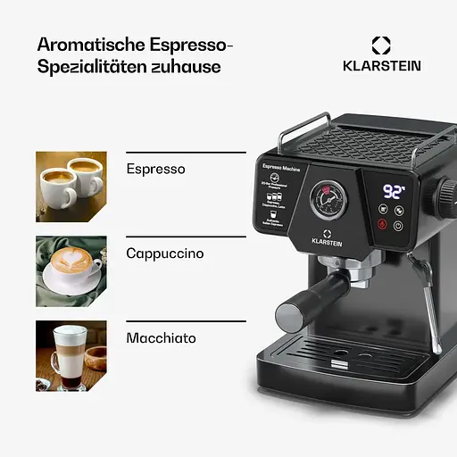 Кавоварка Klarstein Libeica 19 бар (10046426) - фото 6