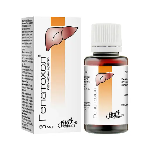 Краплі печіночні "Гепатохол", 30 мл