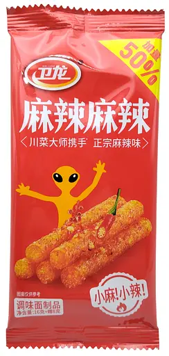 Снек латяо Latiao Hot & Spicy WEILONG, 25 г