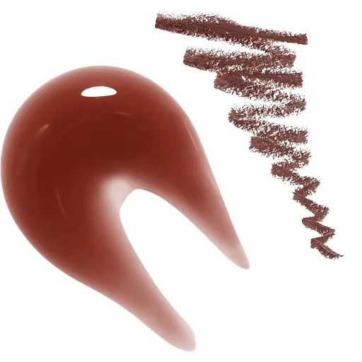 Набір для губ Lamel Dazzle Combo Lip kit 02: блиск для губ 5 мл + олівець для губ 1.8 г - фото 6