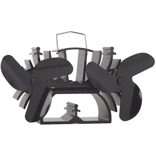 Вентилятор эко-вытяжной для печей и топок с тепловым приводом - фото 1