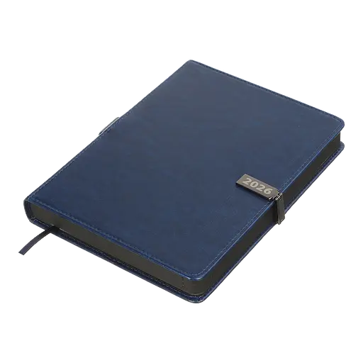 Ежедневник датированный Buromax Legend 2026 A5 искусственная кожа синий (BM.21149-02) - фото 3