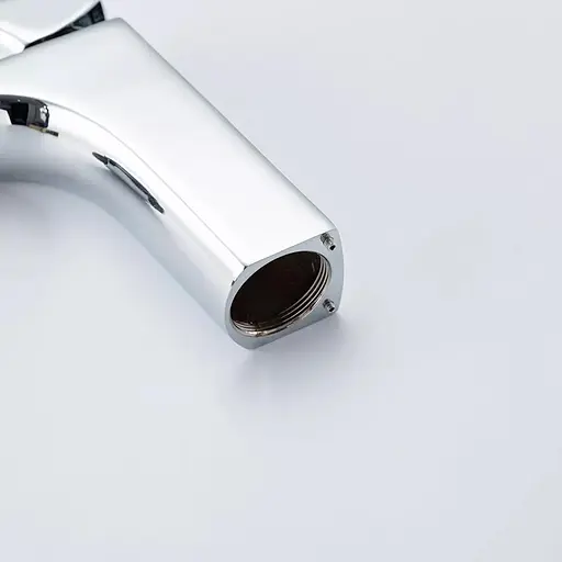 Змішувач для умивальника литий вилив хром Frap F1087 Хром - фото 5