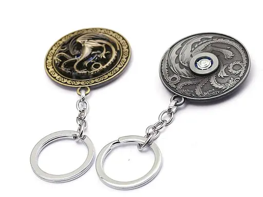 Брелок Таргарієнов Гра Престолів House Targaryen Game of Thrones GT 3.55 - фото 4