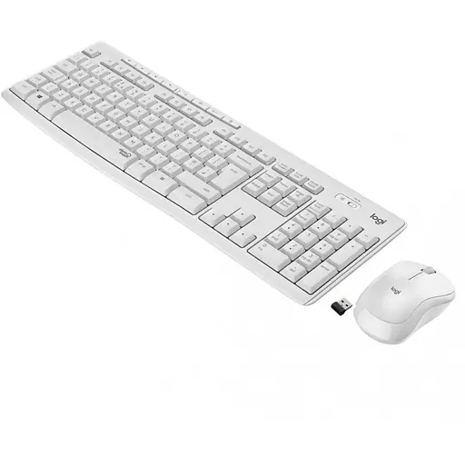 Комплект (клавіатура + миша) Logitech MK295 Silent Off-White UA (920-009824)