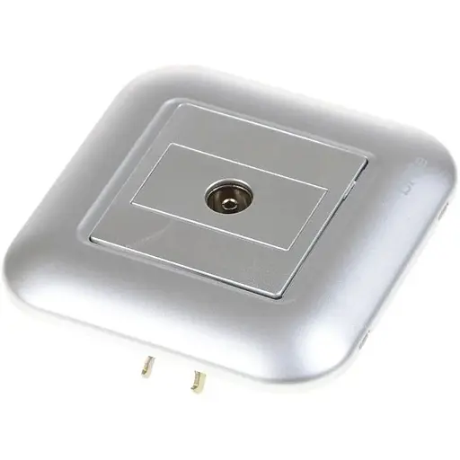 Розетка Brille TB-1TV Grey (135278) - фото 2