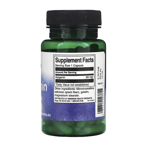 Апігенін Swanson Apigenin 50 mg 90 caps (1086-2023-10-4281) - фото 2