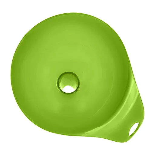 Лейка сливная воронка пластмассовая на банку Зеленый 84668 - фото 5